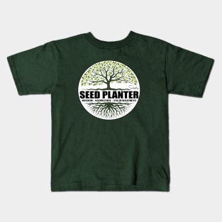 Seed Planter Kids T-Shirt